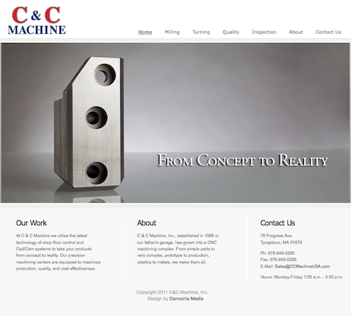 cc-machine-website-design