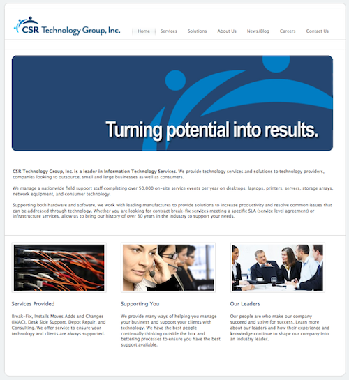 CSR Technology Group Website