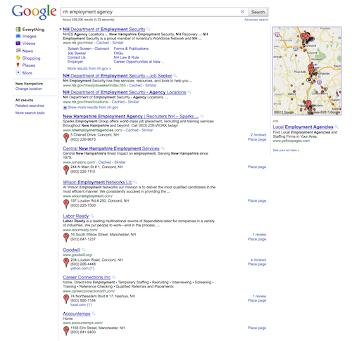 google local optimization services